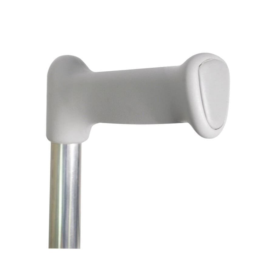 aluminium adjustable walking stick handle