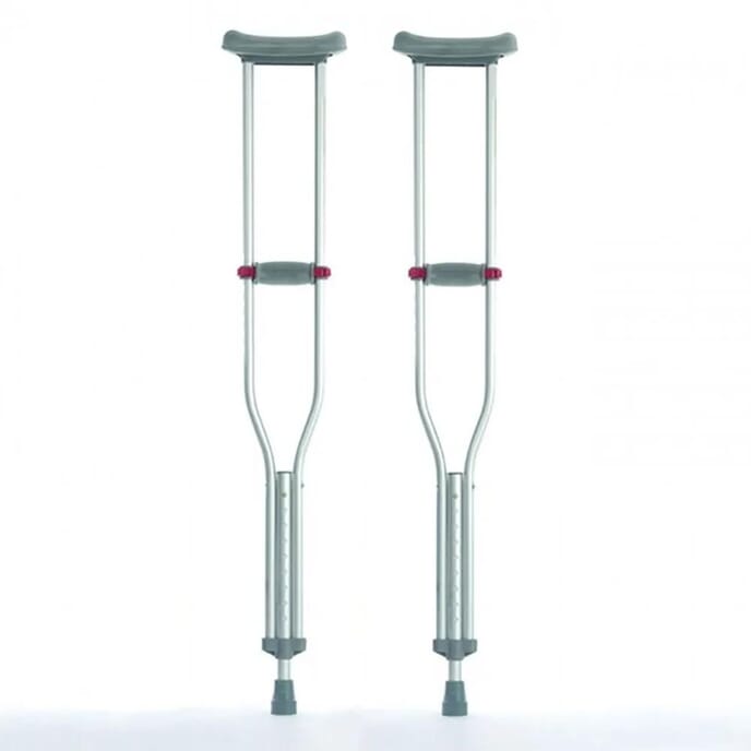 aluminium axilla crutches large