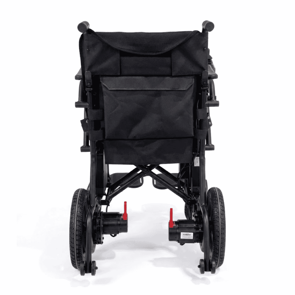 aluminium folding electric wheelchair back