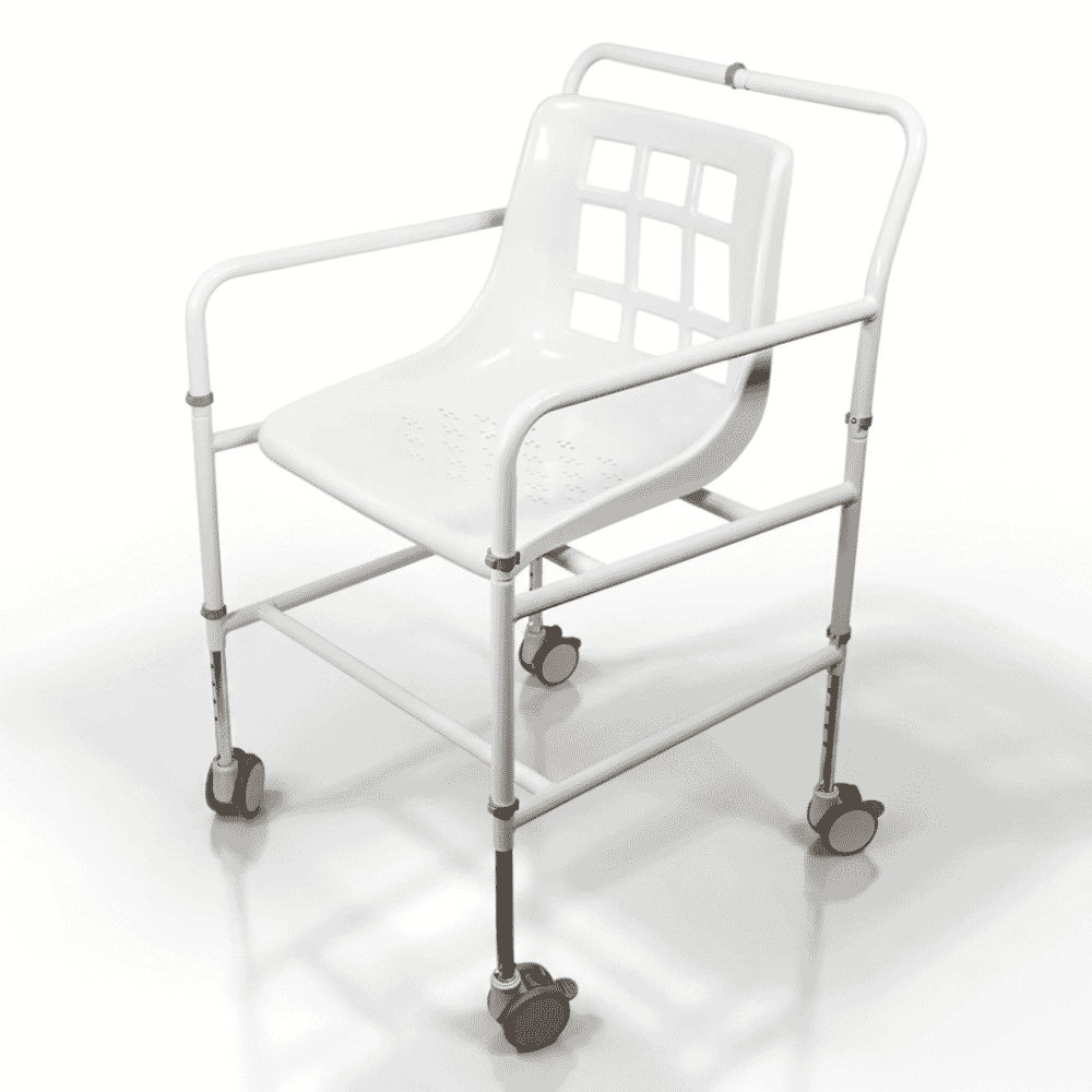 Aluminium Mobile Shower Chair