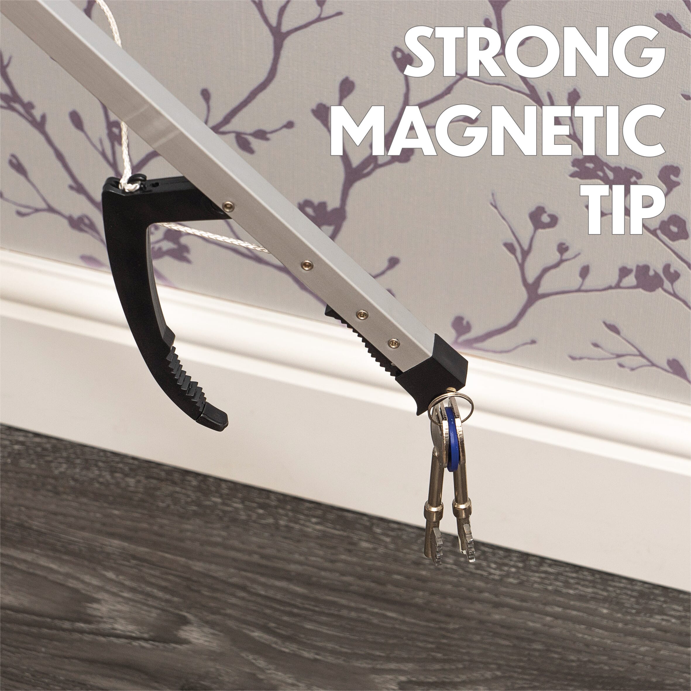 aluminium reacher folding magnetic tip