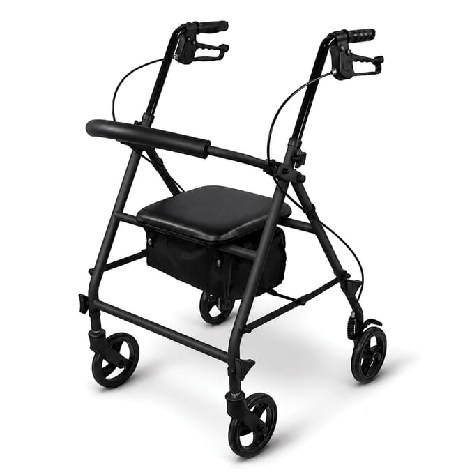 aluminium rollator with seat