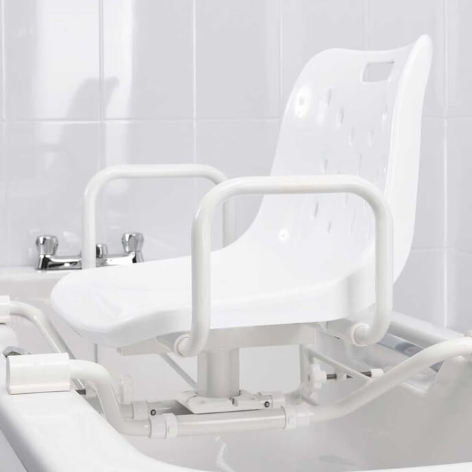 aluminium swivel bath seat 1