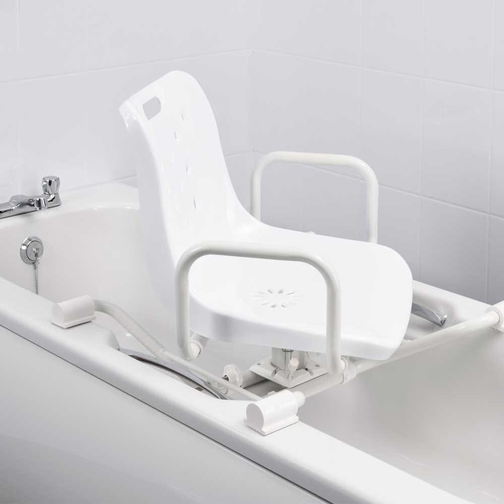 aluminium swivel bath seat 2