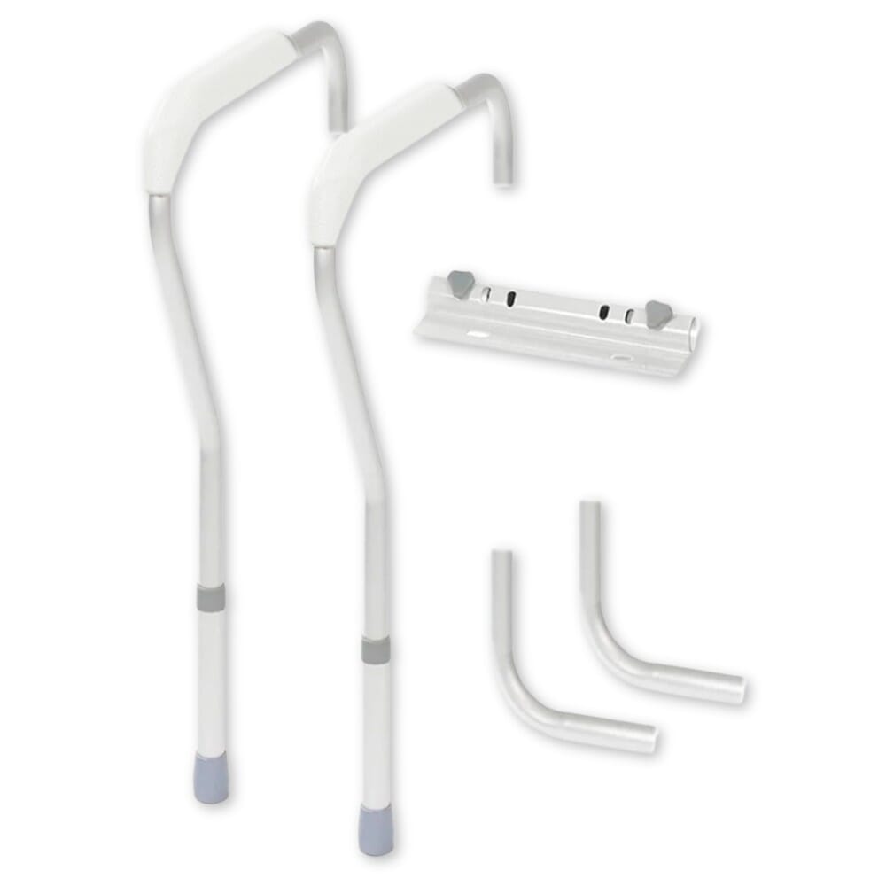 aluminium toilet safety frame parts