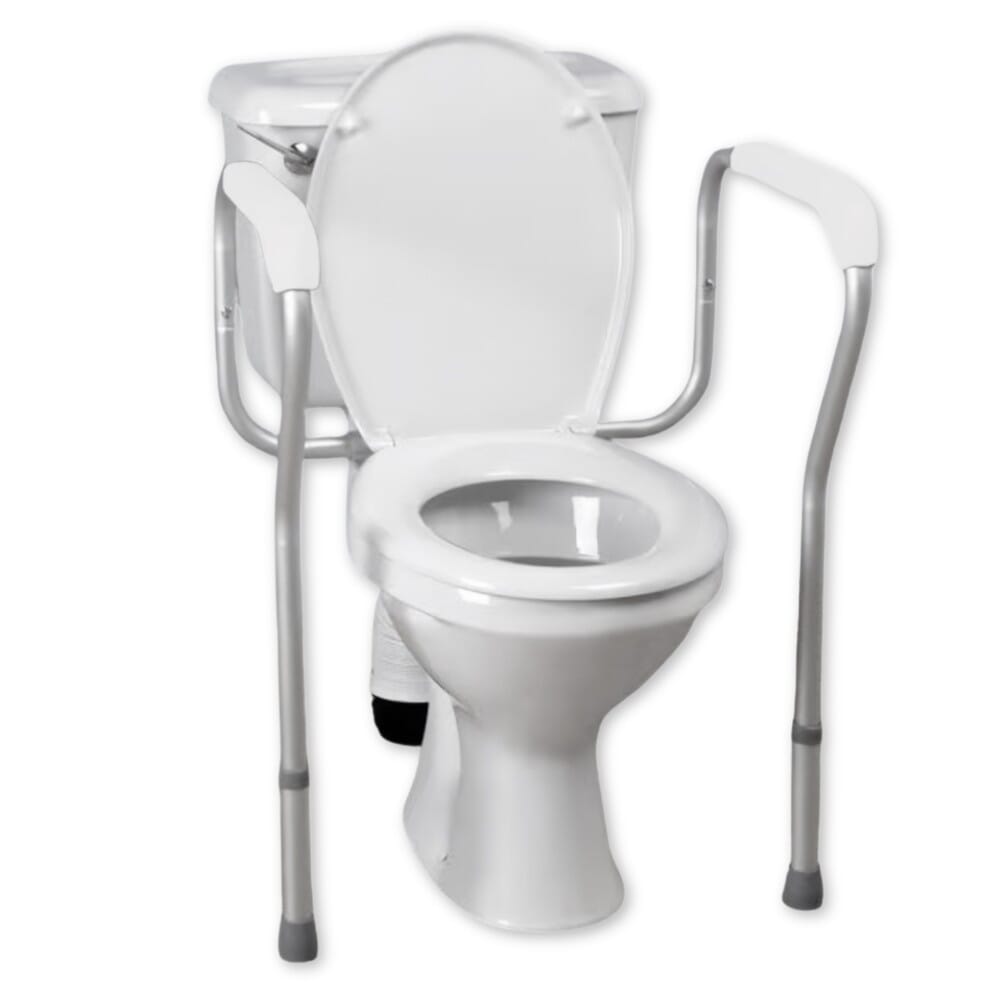 aluminium toilet safety frame wb