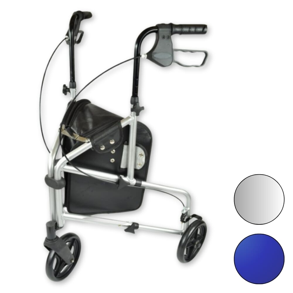 Aluminium Tri Wheel Walker