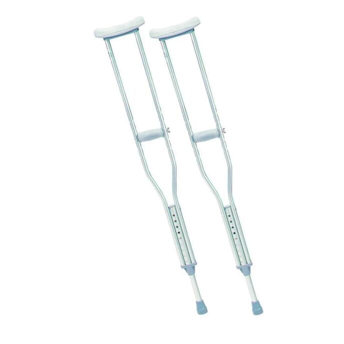 aluminium underarm crutches adult