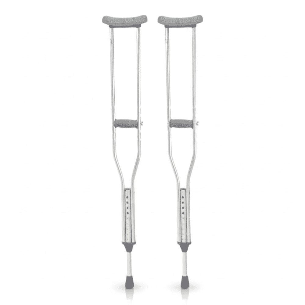 aluminium underarm crutches adult