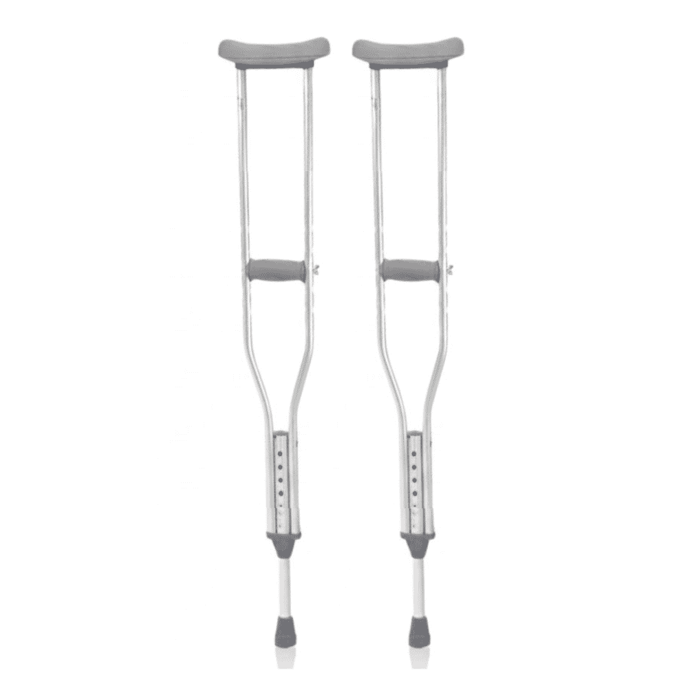 aluminium underarm crutches youth