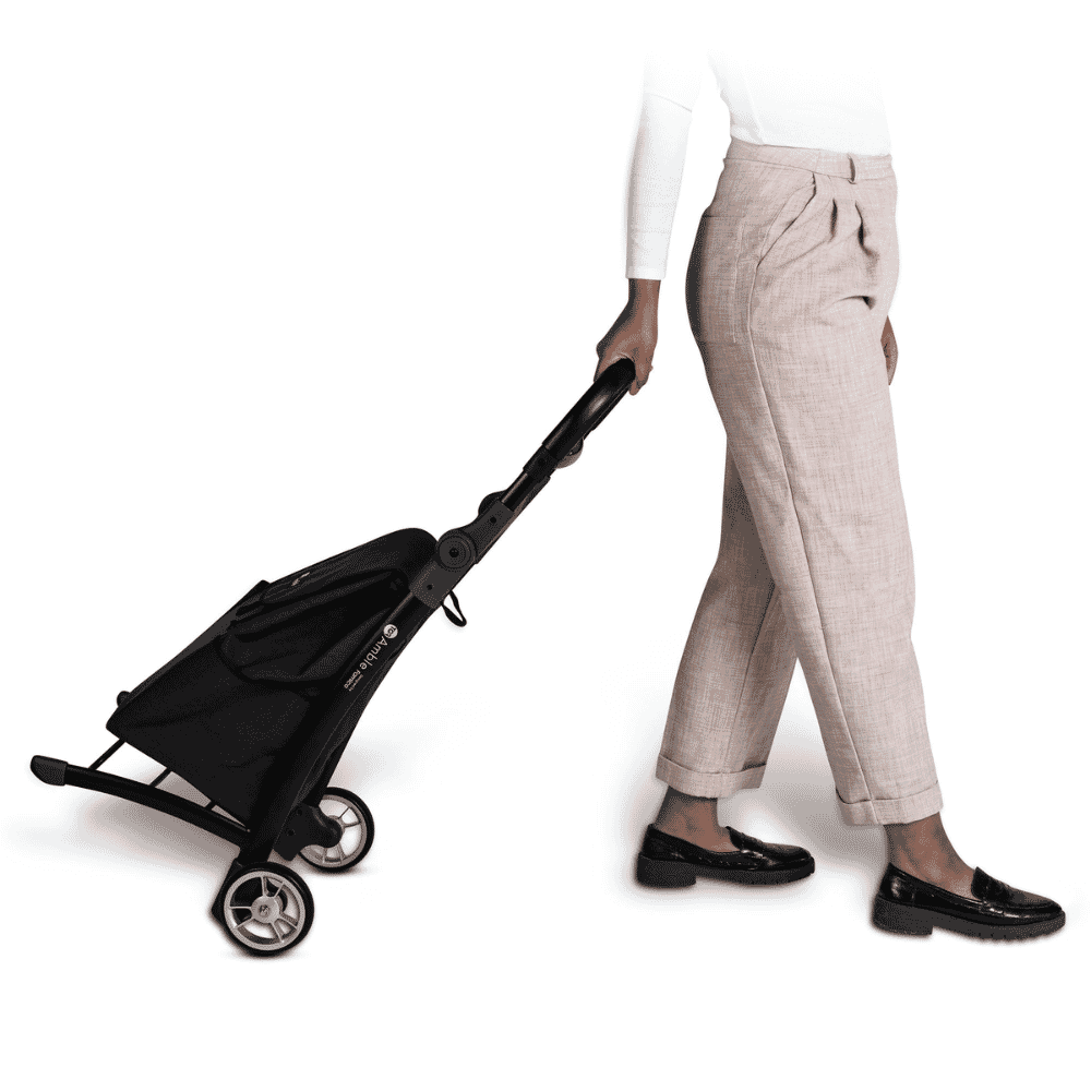 amble shopping trolley in use