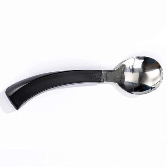 amefa adapted cutlery left hand angled spoon