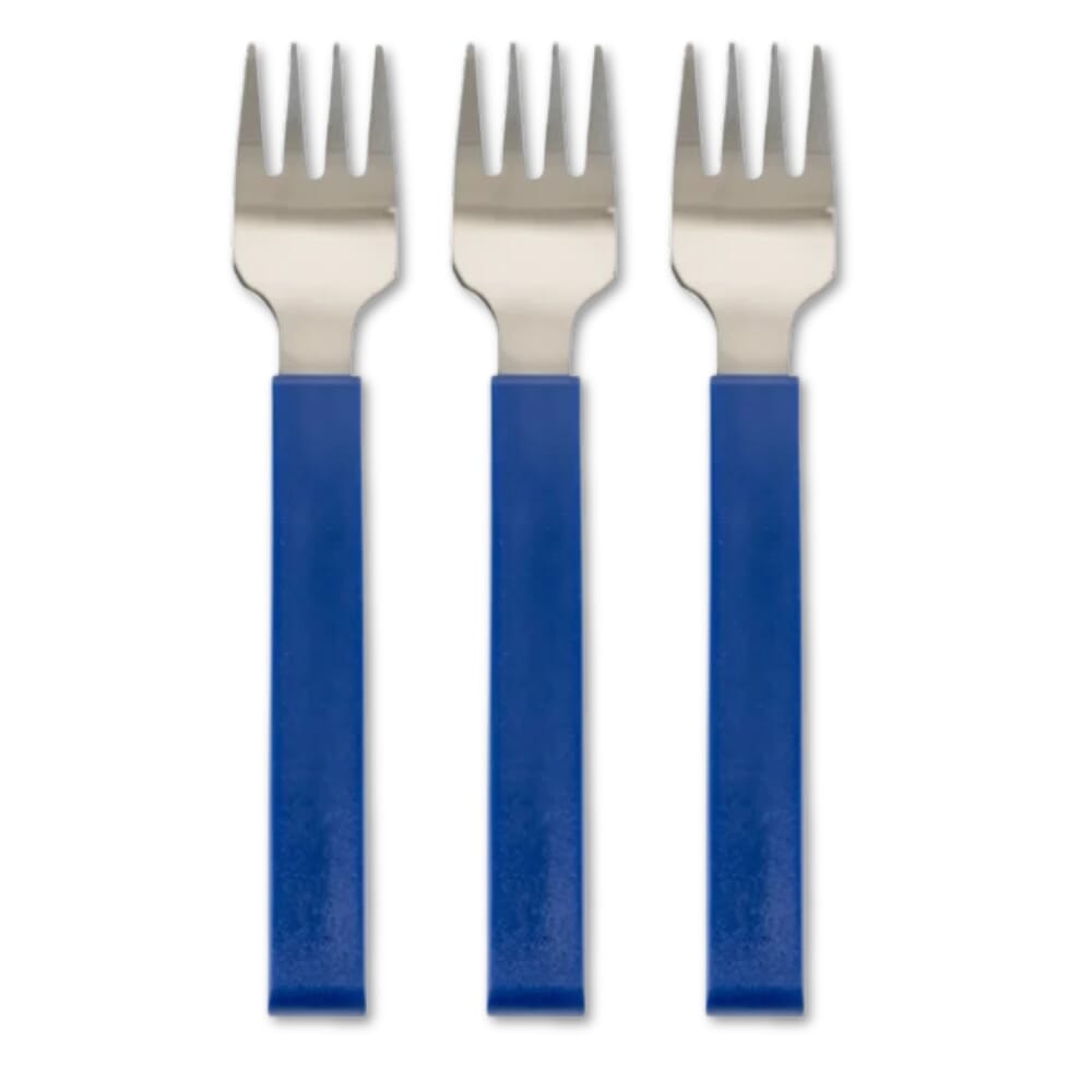 Amefa Blue Handle Cutlery Fork Pack of …