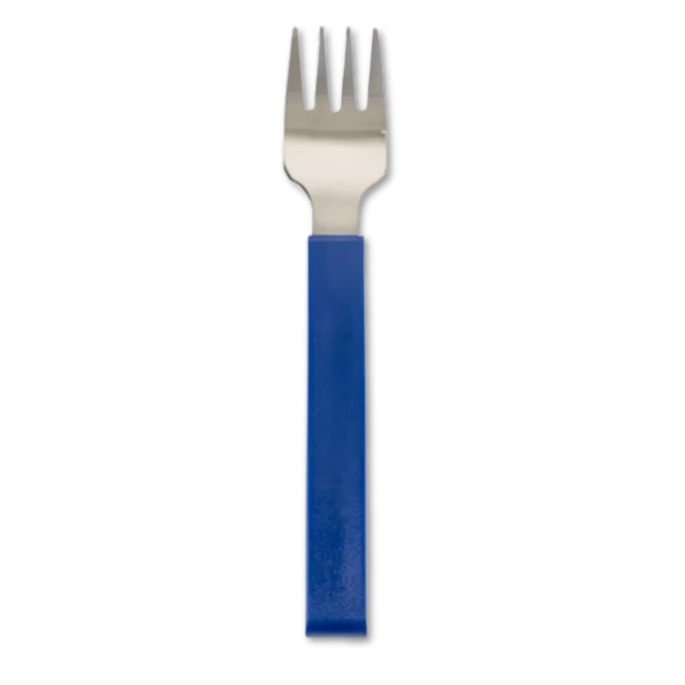 amefa blue handle cutlery fork