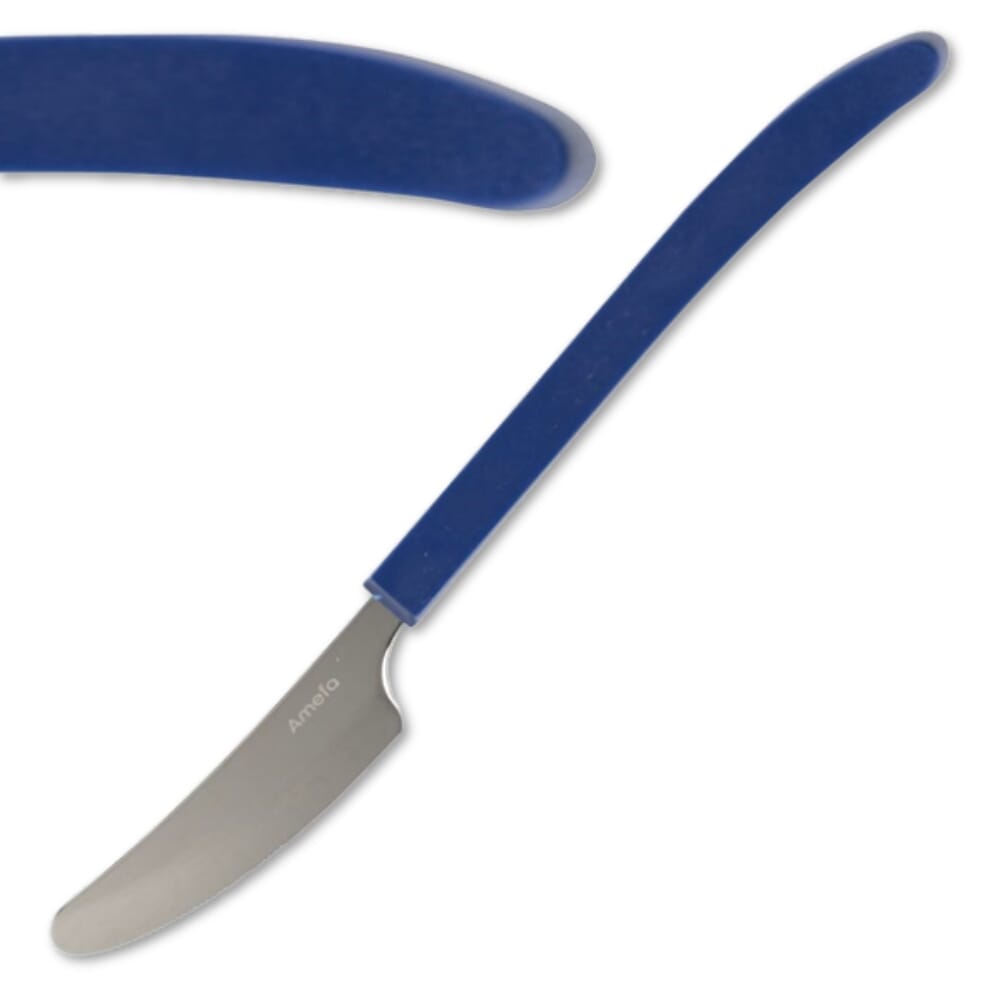 Amefa Blue Handle Cutlery Knife
