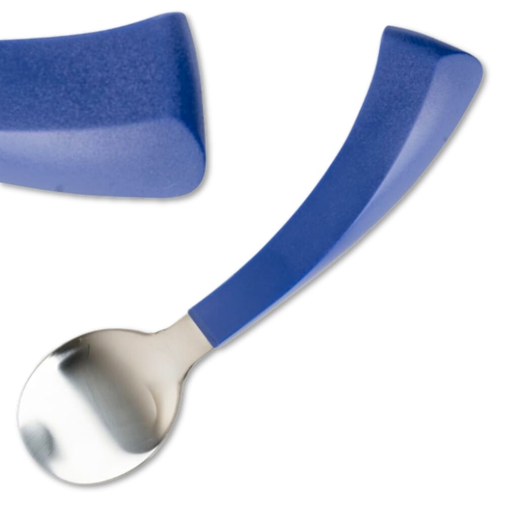 amefa blue handle cutlery left handed spoon