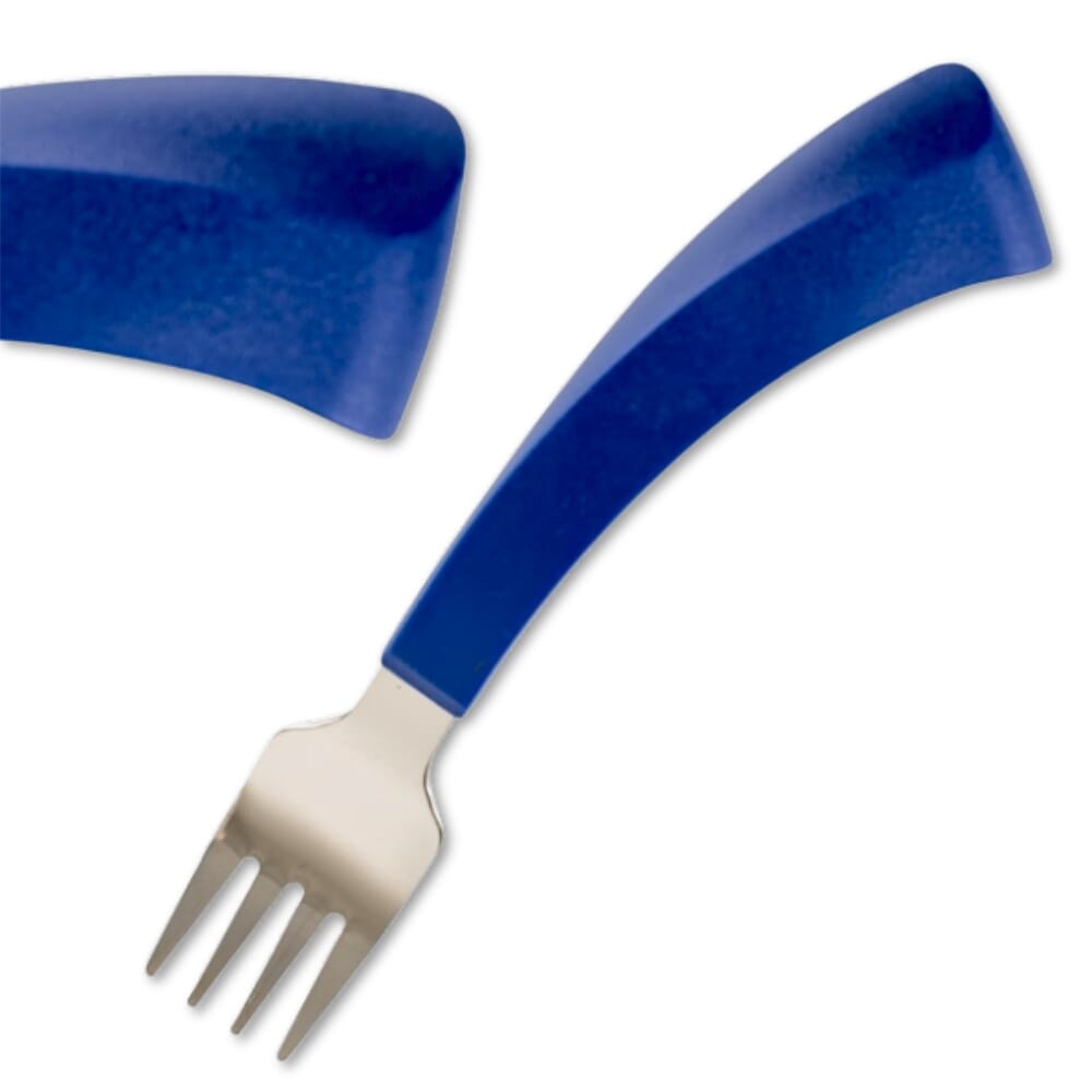 Amefa Blue Handle Cutlery Right handed fork