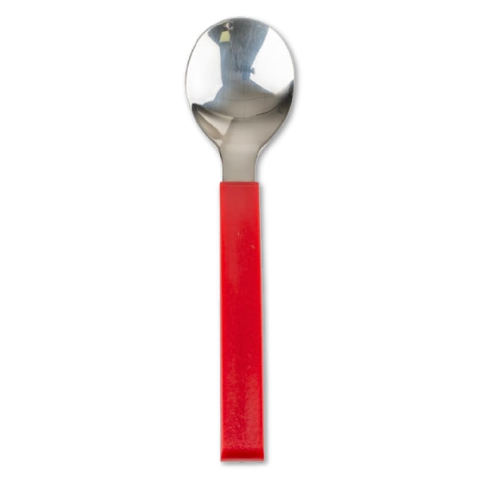 amefa red handle cutlery spoon