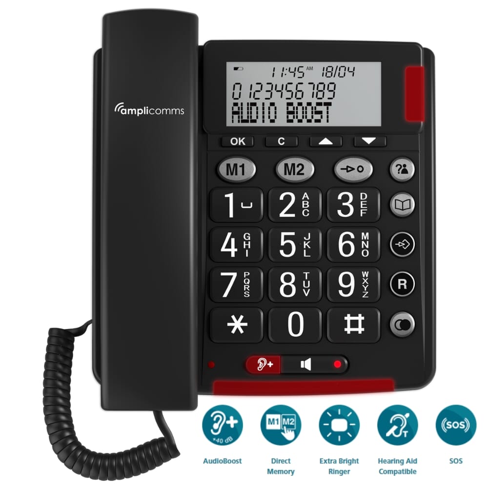 amplicomms bigtel 48 plus phone key features