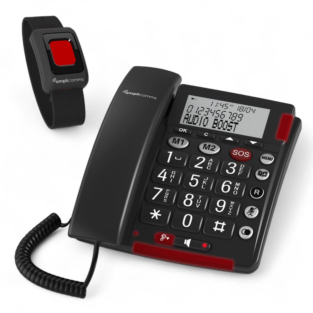 View Amplicomms Bigtel 50 Alarm Plus Phone information