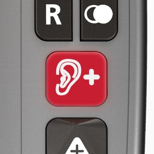 amplicomms powertel 196 large button phone hearing aid