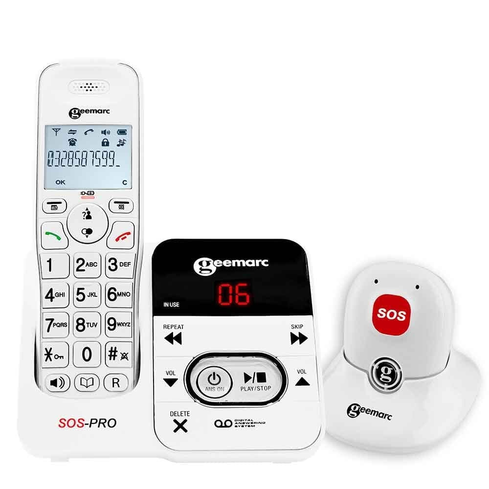 amplidect 295 sos amplified phone front on