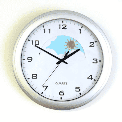 Analogue Dementia Care Day/Night Wall Mount Clock
