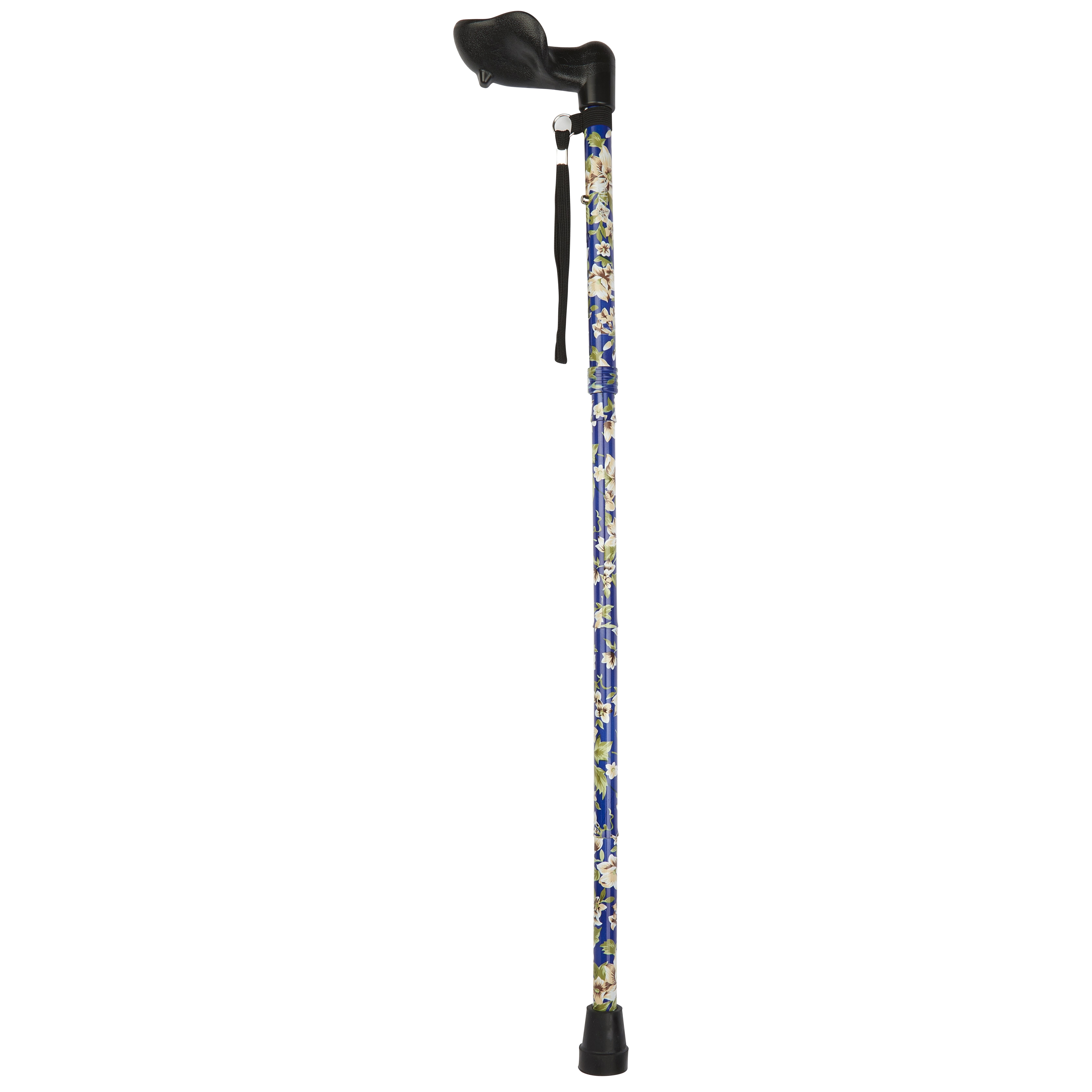 anatomical handle folding stick blue morris left