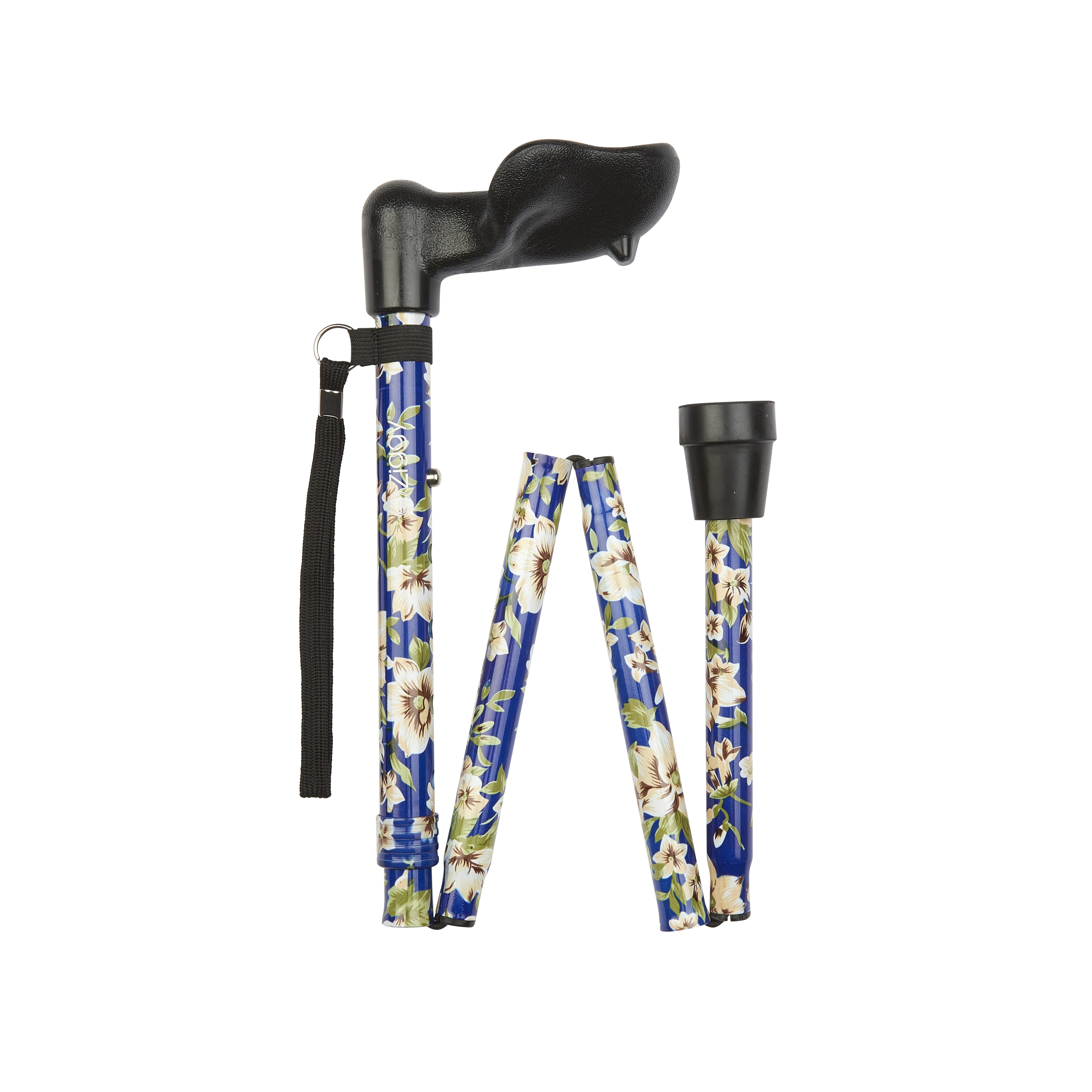 anatomical handle folding stick blue morris right folded