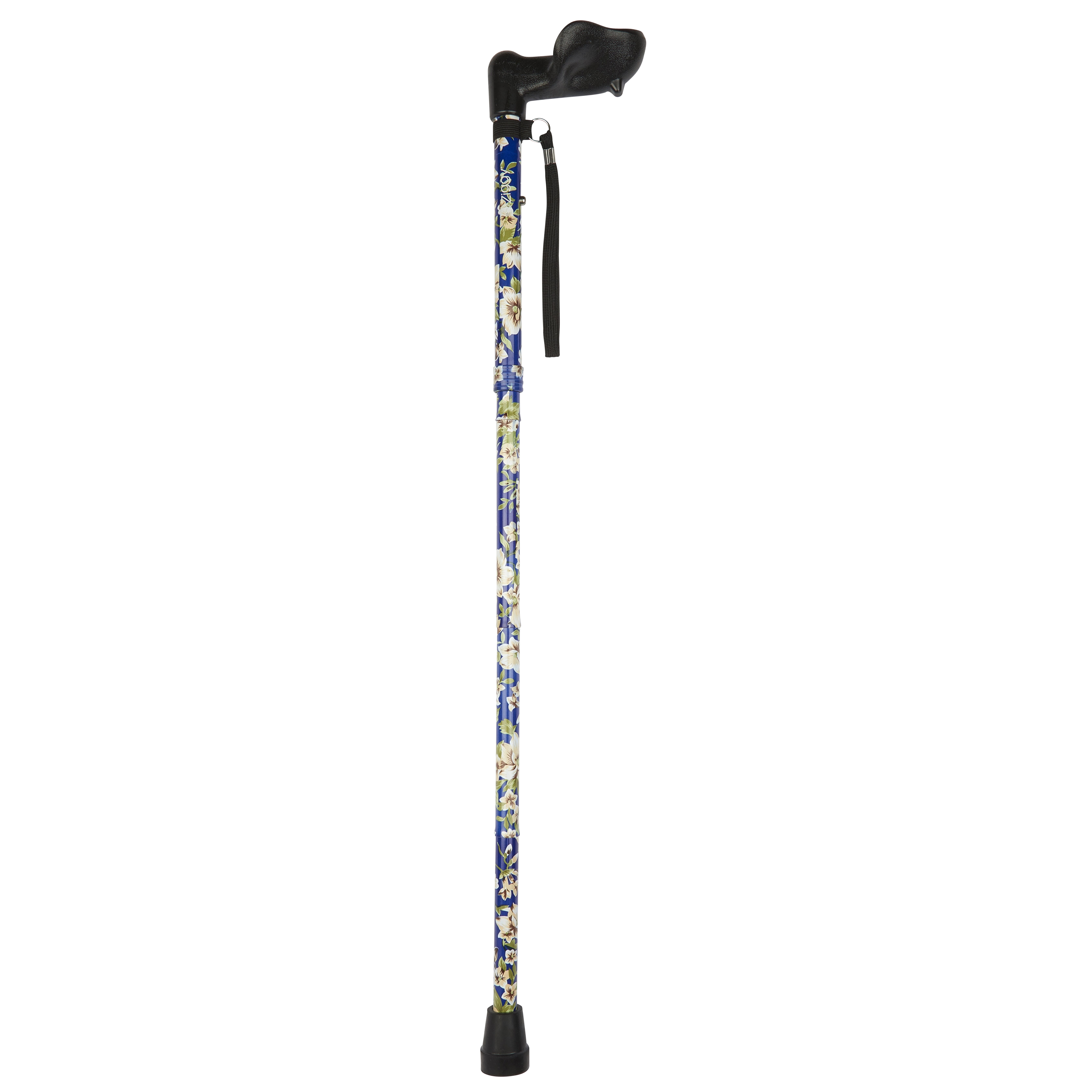 anatomical handle folding stick blue morris right
