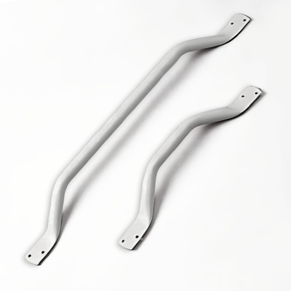 Angled Steel Grab Rails