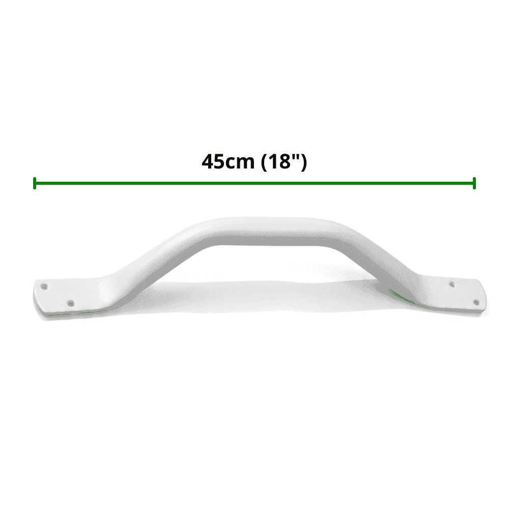 angled steel grab rails 450mm length