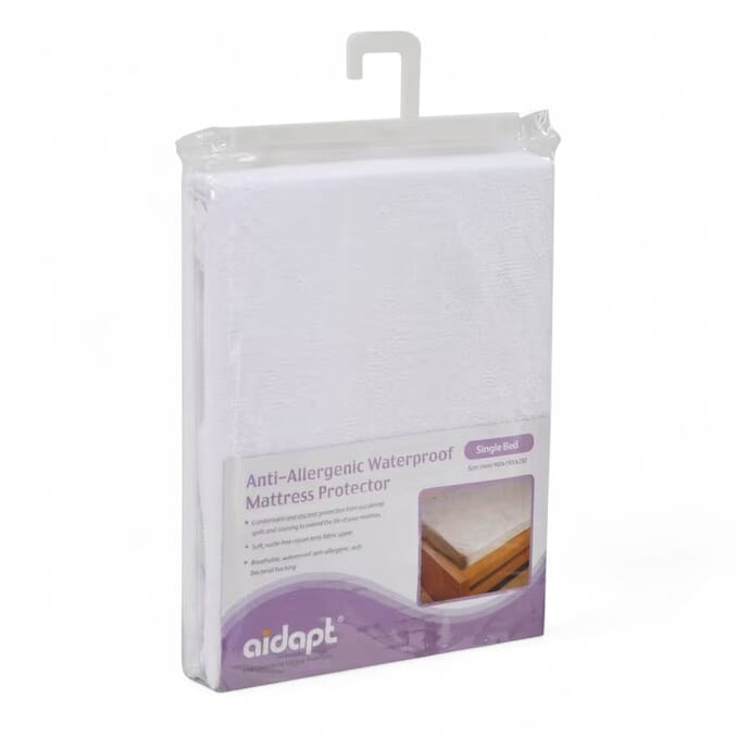 anti allergenic waterproof mattress protector single