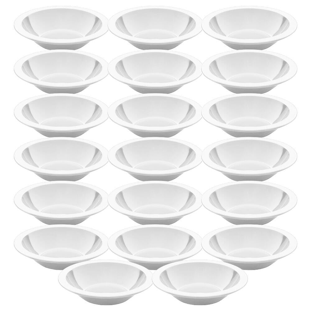 antibacterial bowl white pack of 20