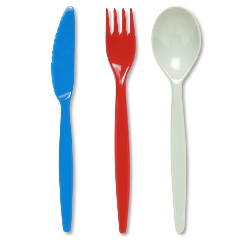 Antibacterial Cutlery Set - Grey from Essential Aids