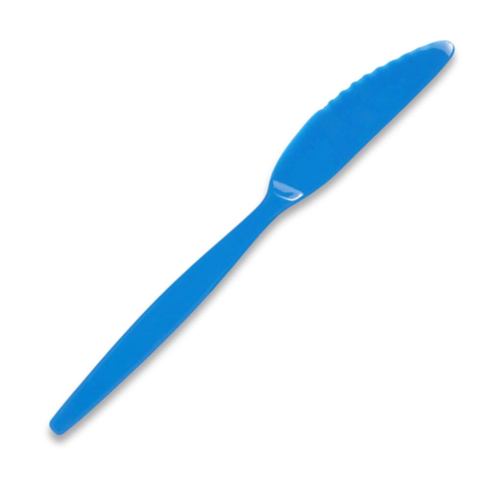 antibacterial knife blue single