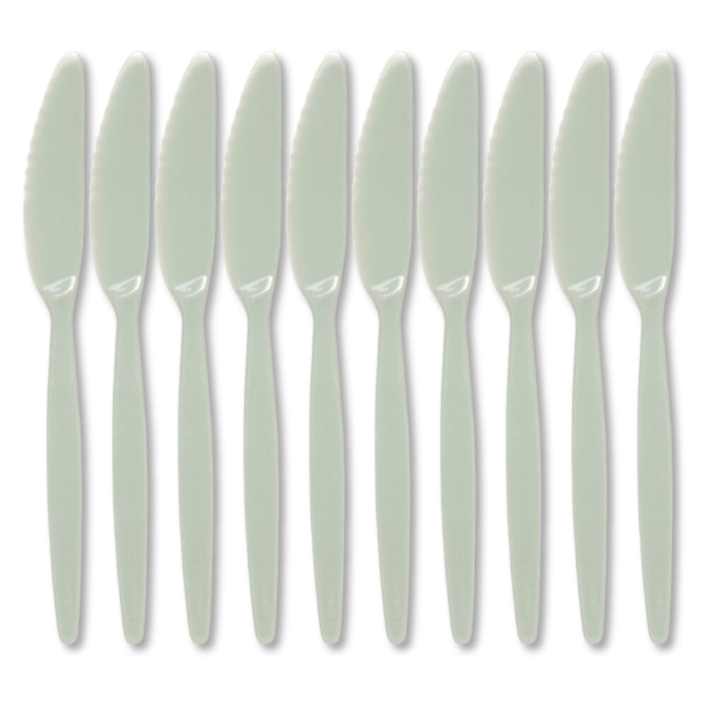 View Antibacterial Knife Grey Pack of 10 information