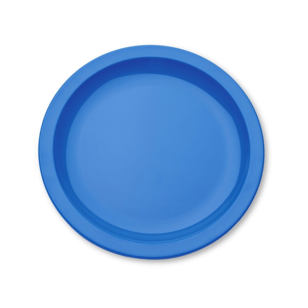 antibacterial plate blue small