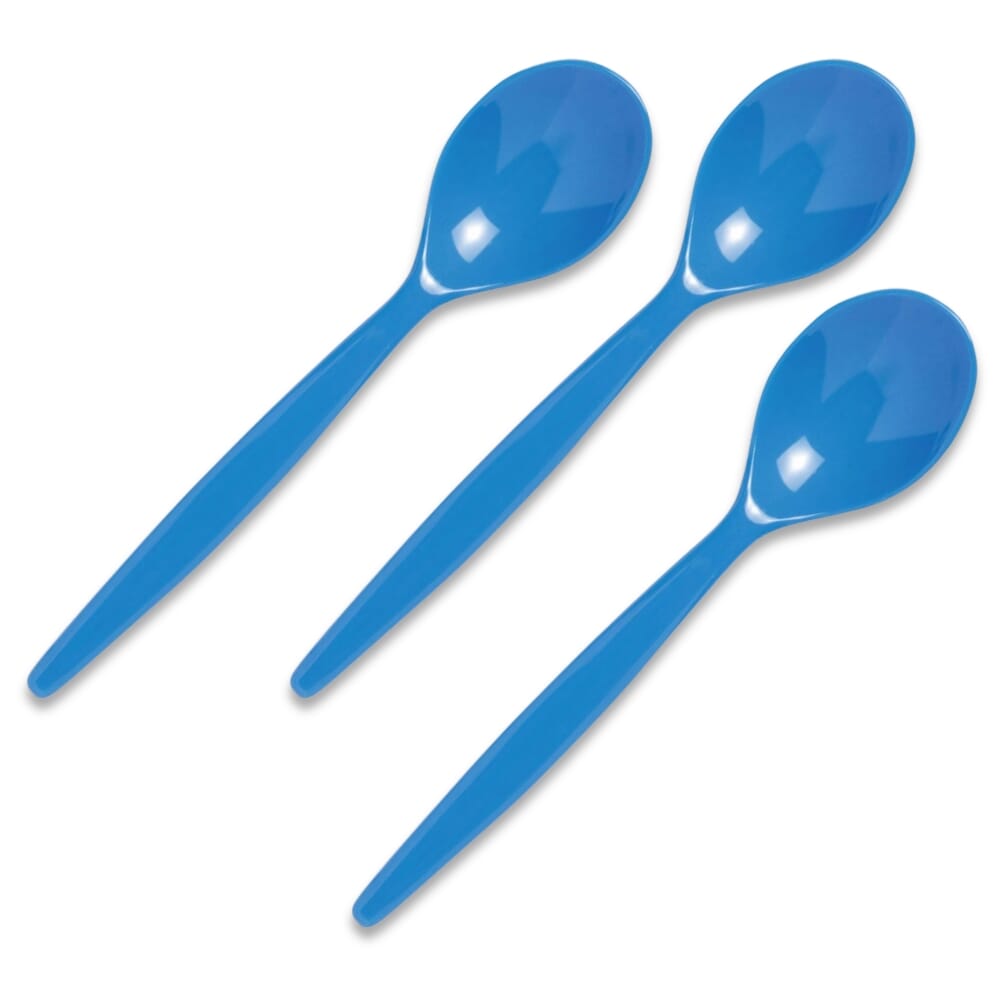 antibacterial spoon blue pack of 3
