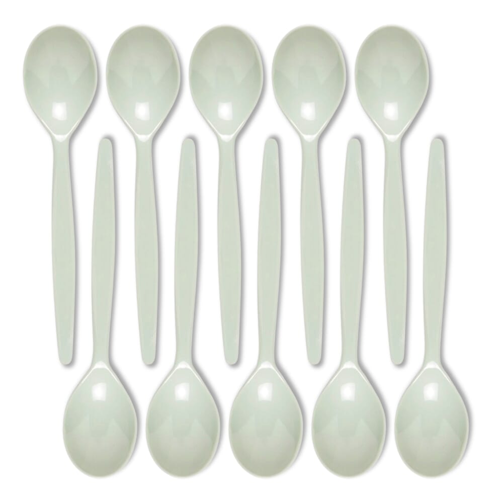 antibacterial spoon grey pack of 10
