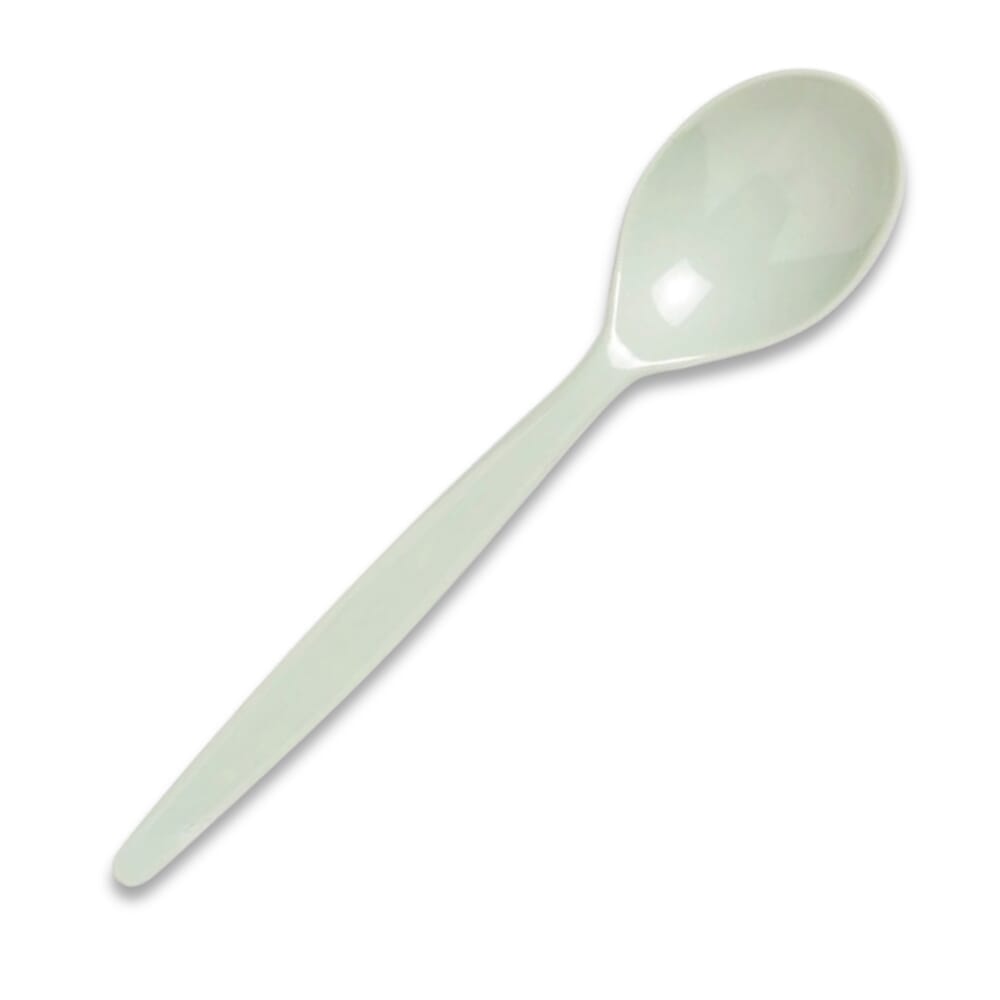 antibacterial spoon grey single