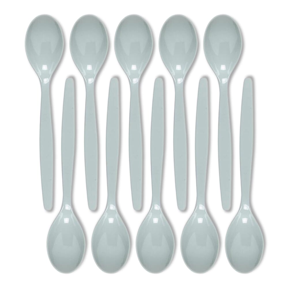 View Antibacterial Teaspoon Grey Pack of 10 information
