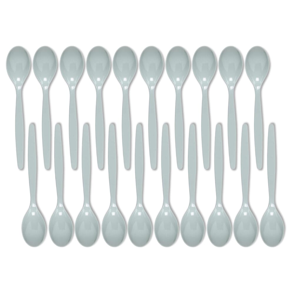 View Antibacterial Teaspoon Grey Pack of 20 information