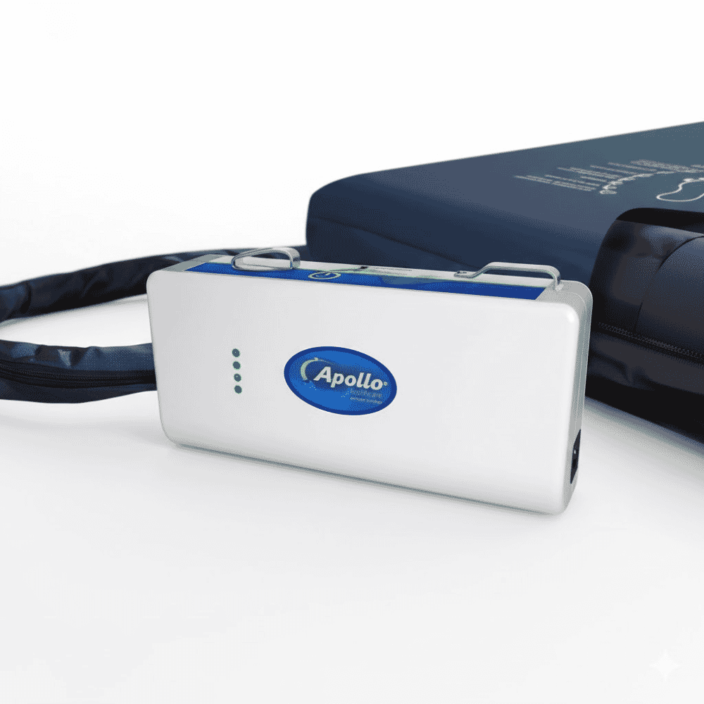 apollo 5 airflow mattress overlay pump