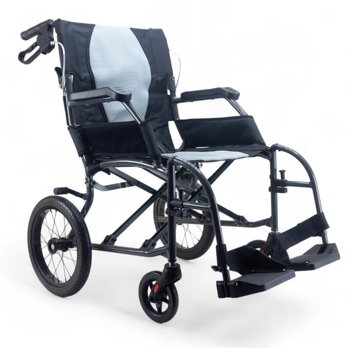 apollo lightweight attendant propelled wheelchair