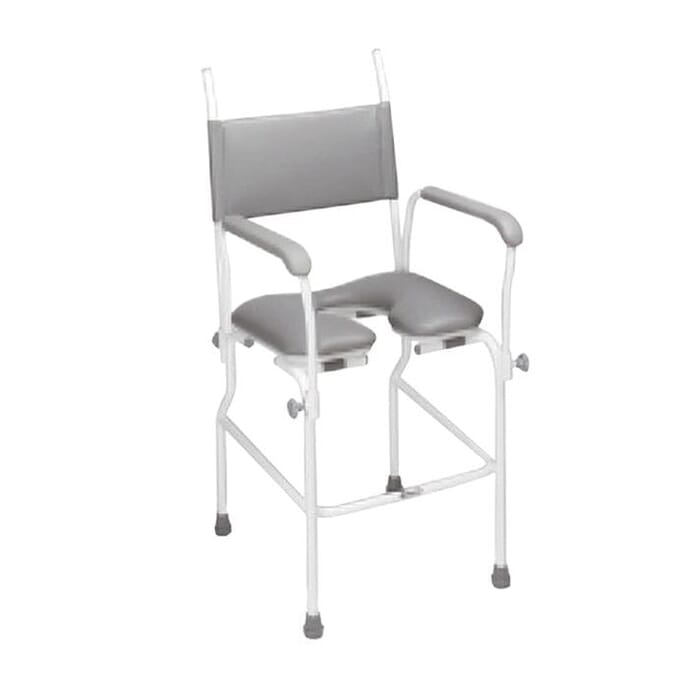 aquamaster a02 static shower commode chair