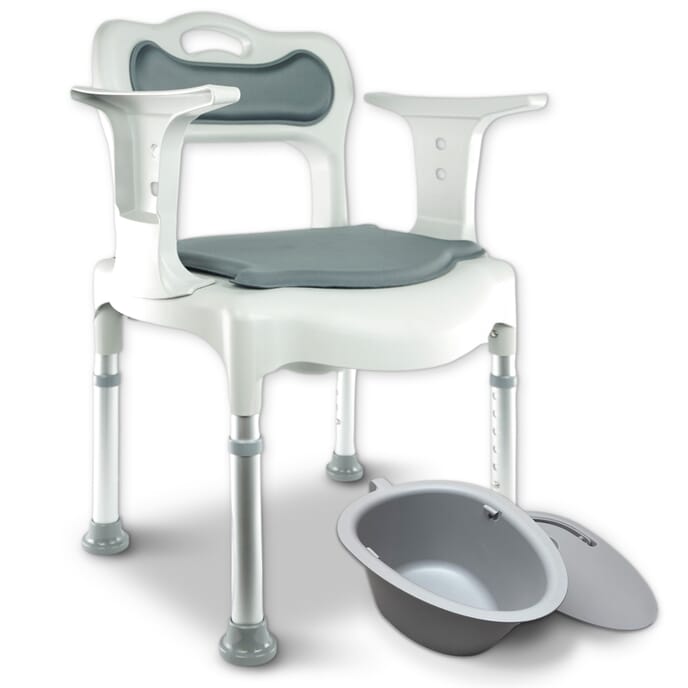 aquarius shower commode chair