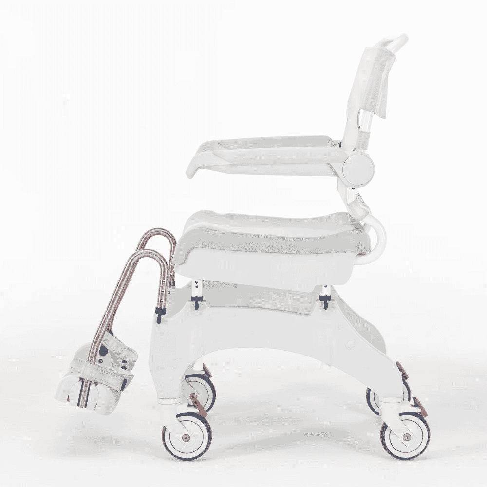aquatec ocean ergo shower commode chair side