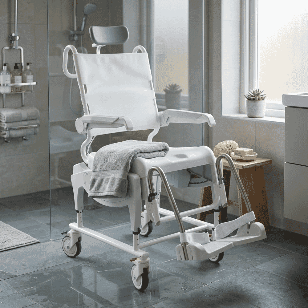 aquatec ocean vip ergo shower commode chair lifestyle