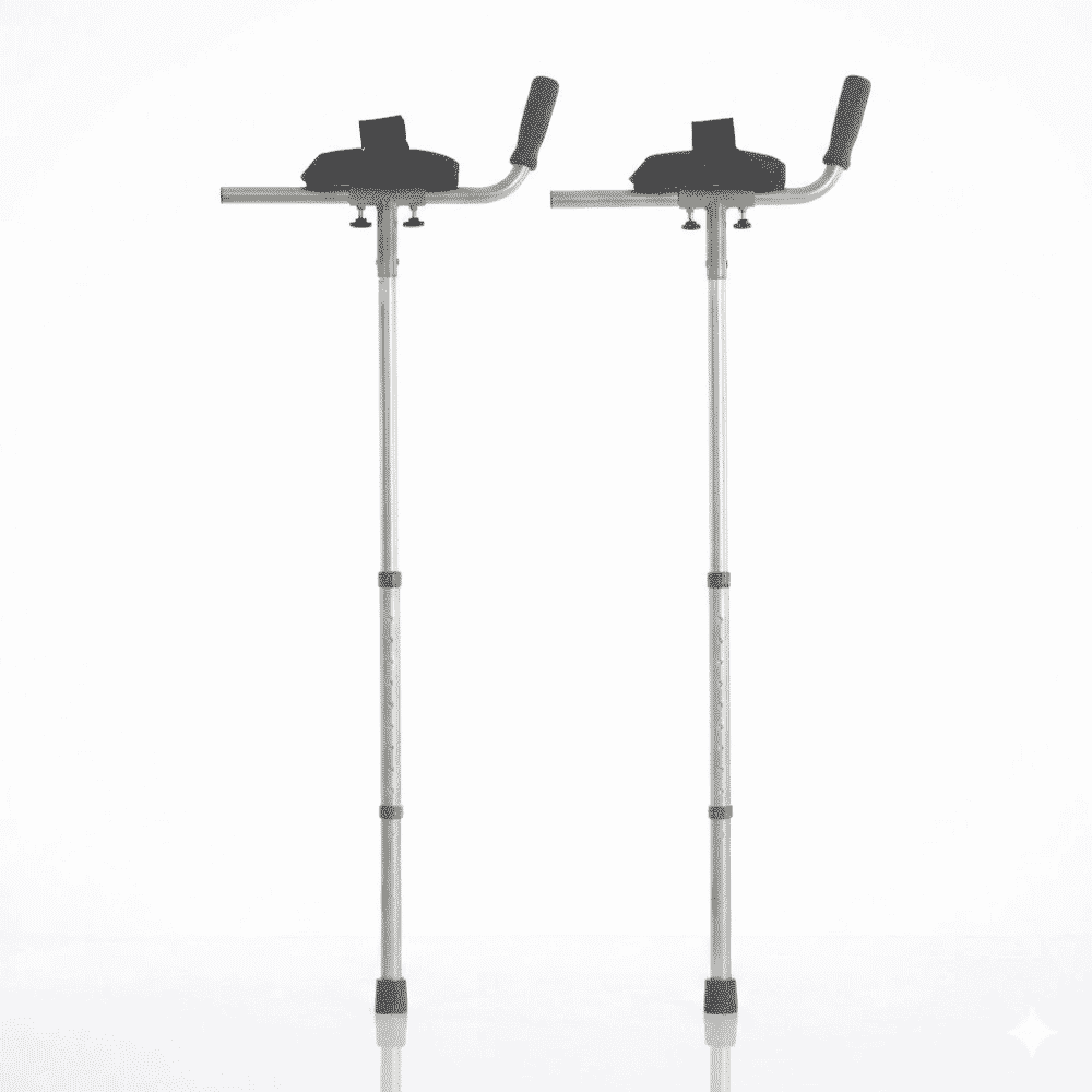 Arthritic Crutches Pair